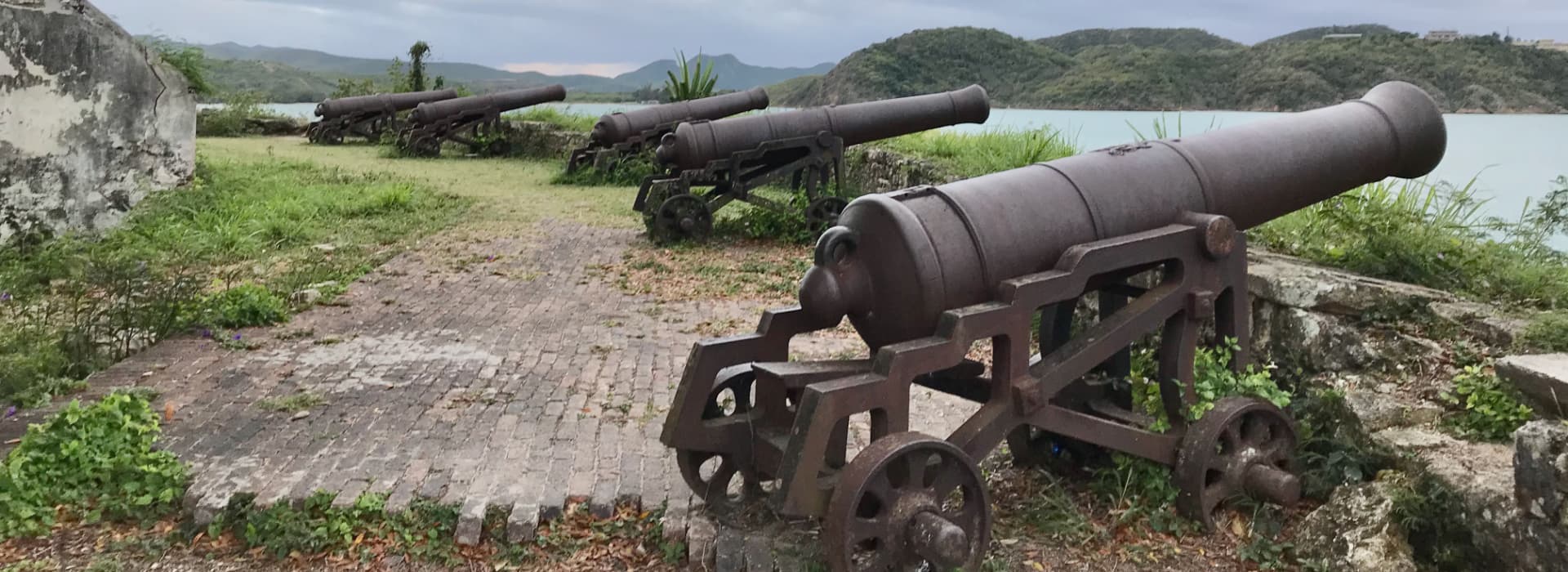 Tour Forts and Historic Sites on a Caribbean motor yacht charter