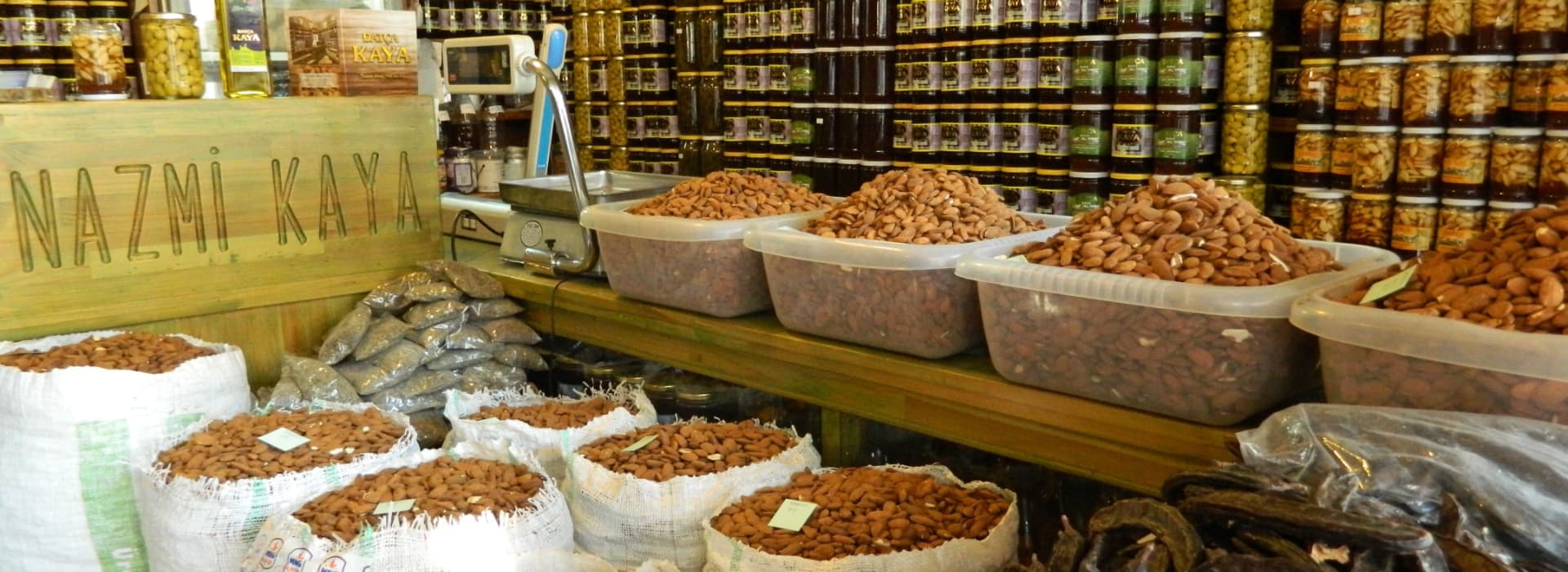 Almonds, Spices Bodrum Peninsular with a Turkey motor yacht charter