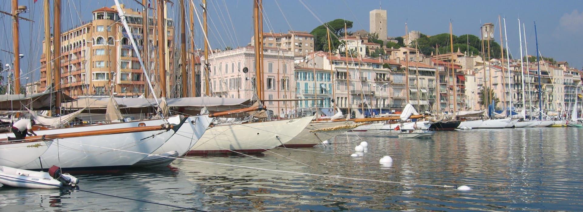 Cannes, South of France with crewed yacht charters, Mediterranean