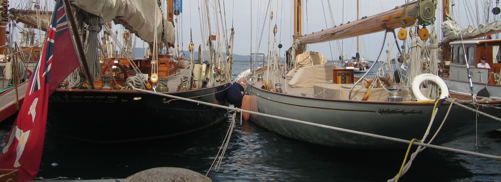 Classic Yachts in the South of France on crewed yacht charters in the Mediterranean